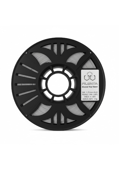 Filenta Kirli Beyaz Pla Premium Filament 1.75mm. 1kg.