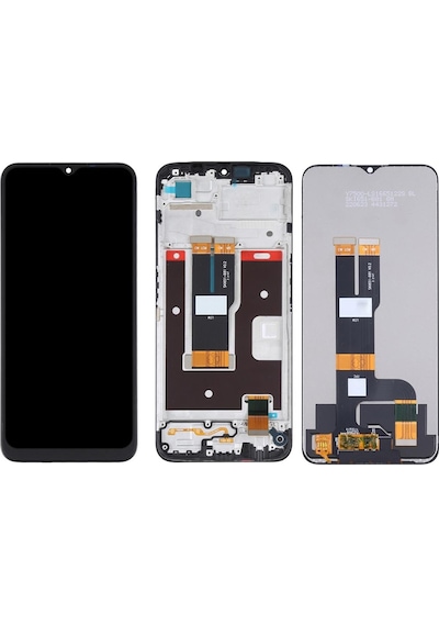 Oppo Realme C33 İle Uyumlu Çıtalı Lcd Ekran Dokunmatik Rmx3624
