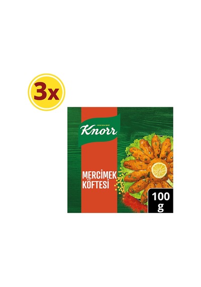Knorr Mercimek Köftesi 3 x 100 G
