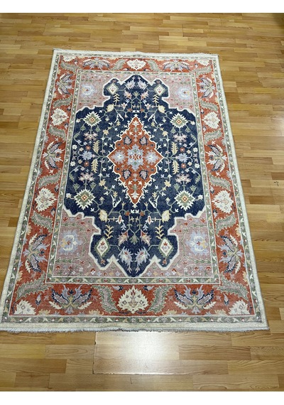 Hitit Halı Uşak Vintage Klasik Eskitme Dokuma Halı 150x230