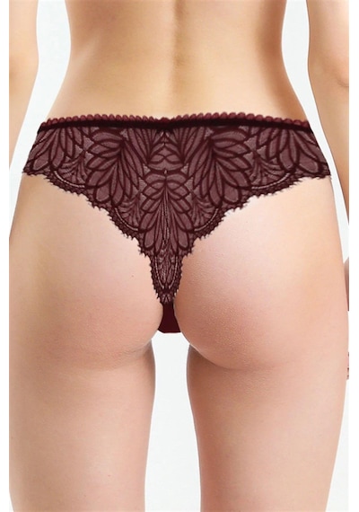 Magic Form 185 Kadın Dantelli Sting Külot-bordo Bordo