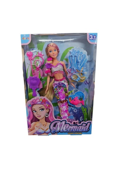 Sh40687 Kut.mermaid Deniz Kızı Bebek 29cm -zrv