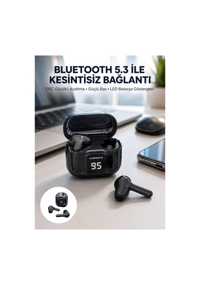 Yi Il Ultrapods Pro Extra Bass Yüksek Mikrofon Kalitesi