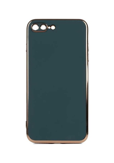 Apple Uyumlu iPhone 7 Plus Kılıf Zore Bark Kapak Petrol Yeşil