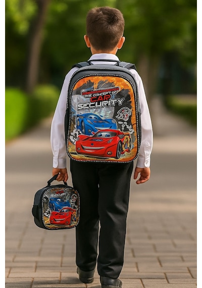 Newbag Erkek Cars Okul Ve Beslenme Folyolu Çantası