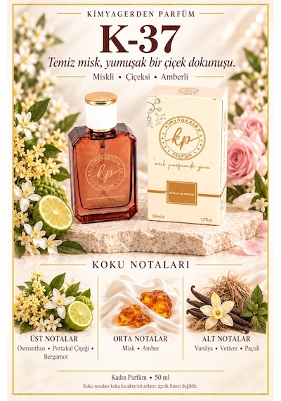KP K-37 Kadın Parfüm EDP 50 ML