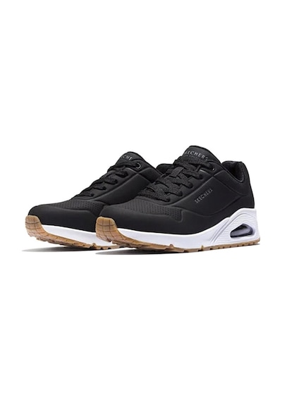 Skechers Skecher 73690 Blk Uno -stand On Aır Günlük Spor Ayakkabı Siyah