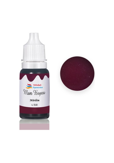 Mum Boyası Sıvı Pigment Boya 20 Ml Mürdüm - L310