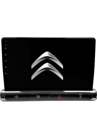 Citroen C3 Android Multimedya Sistemi 4-64 Cadence 2017-2023 R18 Ön Kayıt Kamera 9"