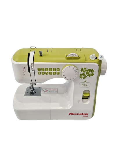 Moonstar 588 12 Desenli Ev Tipi Düz Dikiş Makinesi Yeşil