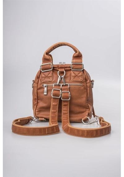 Ççs 18076 Kadın Sırt Ve Omuz Çantası CAMEL