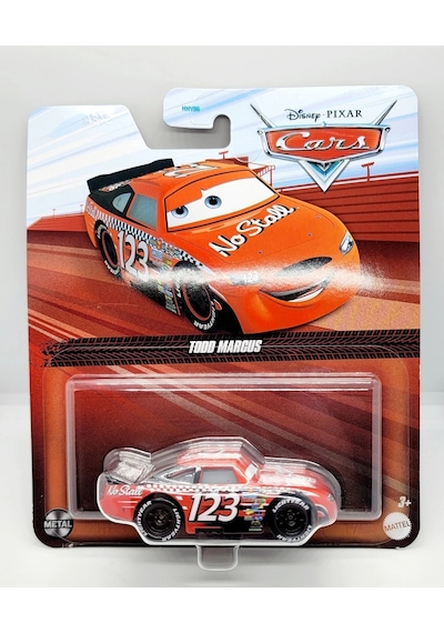 Disney Pixar Cars Todd Marcus No Stall Metal Oyuncak Araba Kırmızı