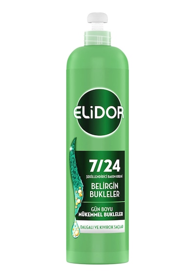 Elidor 7/24 Belirgin Bukleler Dolgulu Kıvırcık Saçlar 240 Ml 2 Adet