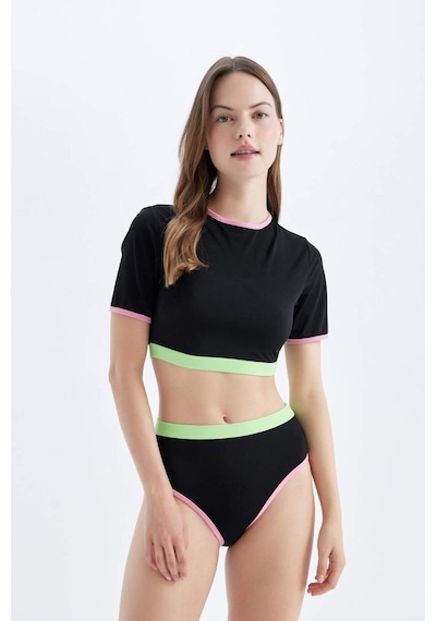 DeFacto Regular Fit Sörf Bikini Altı-Fall in Love D1085AXNSBK81