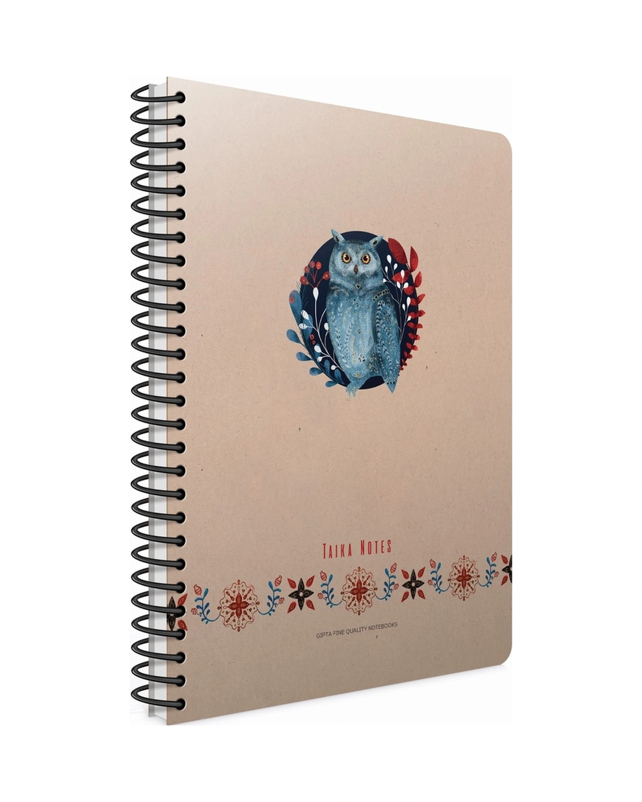 Taika Notes Spiralli Sert Kapak Defter 17x24 120 Yaprak Çizgili Model1
