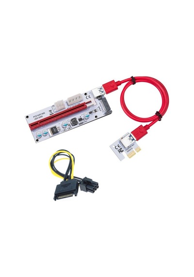 10 Adet - Ver008s Riser Kart - Pcı-ex 1x To 16x Usb 3.0 Ekran Kartı Uzatma Mining Adaptörü