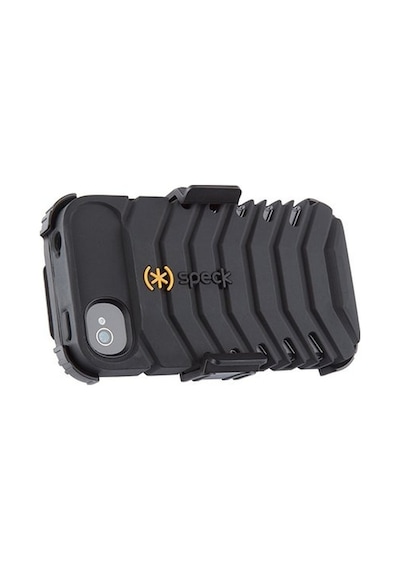 Speck Toughskin Apple Uyumlu iPhone 4s/4 İle Korumalı Standlı Kılıf Siyah