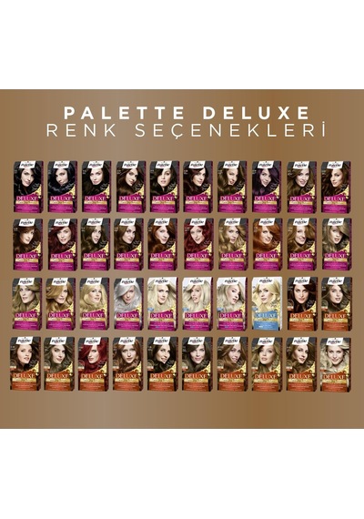 Palette Deluxe Saç Boyası Küllü Yoğun Kumral 7 - 3