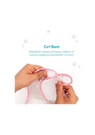 Küçük Eva Önlük Tavşan Pembe