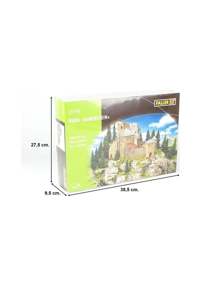 1/160 Rabenstein Kalesi Maketi, Faller 232196