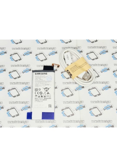 Samsung Galaxy Uyumlu S6 Edge Sm G925 Batarya Pil Usb Kablo