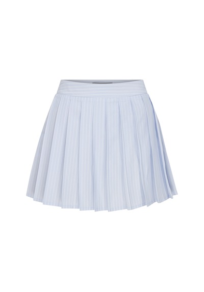 Sagaza Studio Ss6013 Pileli Mini Etek Bebe Mavisi