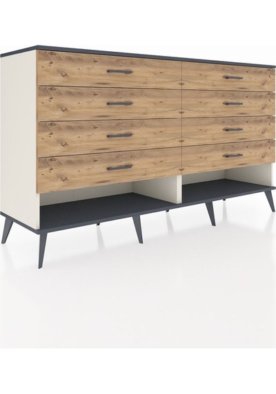 Hyperion Konsol 8 Çekmeceli 176x44x99 Aytaşı-antrasit/çam Aytaşı-antrasit/çam Hyperion Konsol 8 Çekmeceli 176x44x99 Aytaşı-antrasit/çam Aytaşı-antrasit/çam