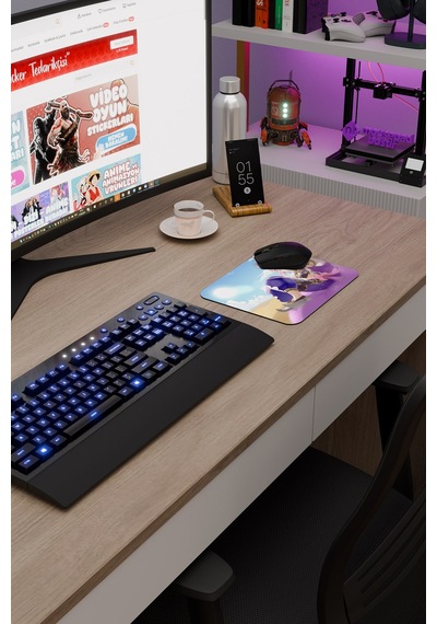 Dori Genshin Impact Anime Gacha V3 - 22x18 Gaming Mouse Pad Fare Altlığı