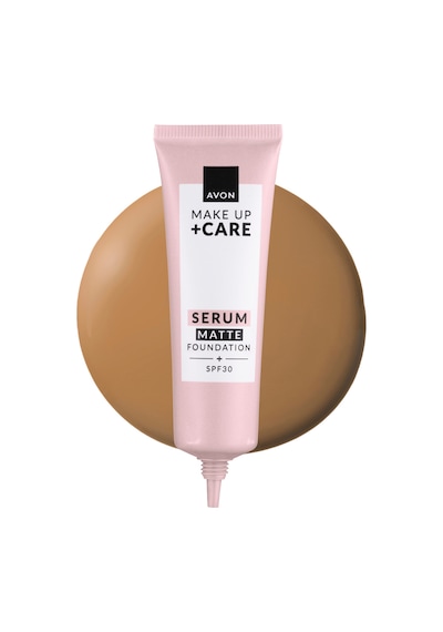Make Up + Care 3ü 1 Arada Mat Serum Fondöten 30 Ml. 355g Light Caramel 0