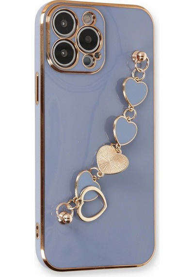 Apple Uyumlu iPhone 14 Pro Kılıf Esila Silikon Gri,