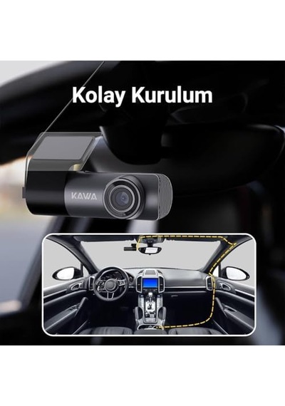 D5 2k 1296p Wdr Wifi 135 Geniş Açı Lens Araç Kamerası