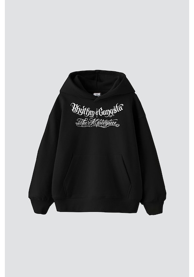 Startmore The Masterpiece Graffity Baskılı Oversize Unisex Beyaz Siyah