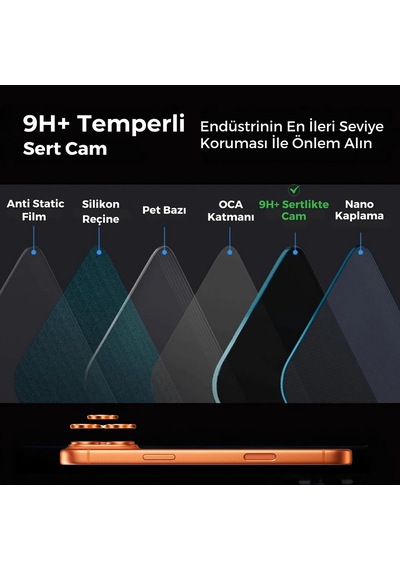 Safir Temperli Kamera Lens Koruyucu, İphone 17 İle Uyumlu Sis Mavisi