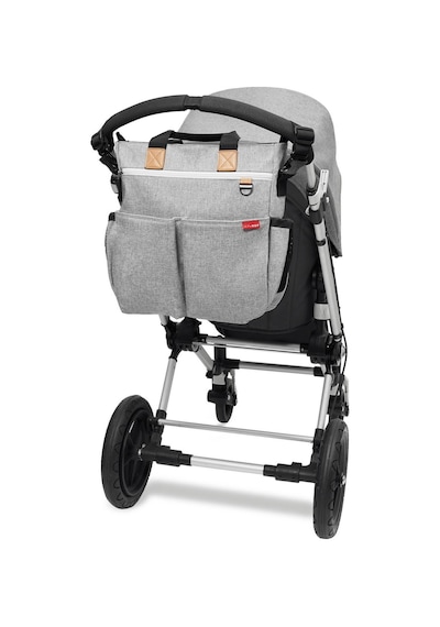 Skip Hop Duo Bebek Bakım Çantası IB10161 Gri Melanj