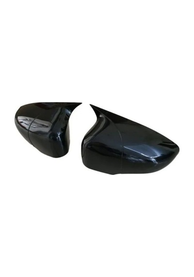 Renault Fluence 2009 2010 2011 2012 Uyumlu Araca Özel Yarasa Batman Piano Black Ayna Kapağı Takımı
