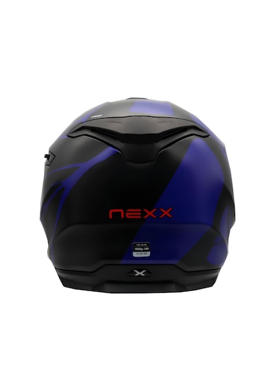 Nexx Y.100 B-Side Kapalı Kask Mat Siyah Mavi
