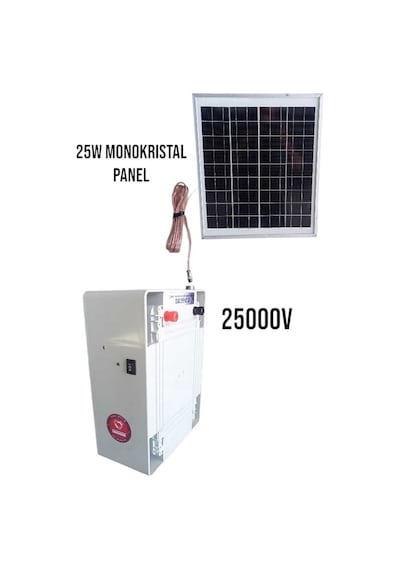 Yüzüak Güneş Panelli Çit Cihazı 25.000 MT2 Etkili