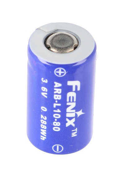 Li-ion Pil 10180 18x10mm Koruyucu Elektronik İle Fenix Uc02 Ve Uc02ss El Feneri İçin İdeal