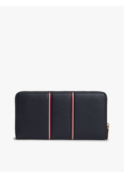Tommy Hilfiger Th Icon Lrg Za Corp Kadın Mavi Cüzdan - Aw0aw18654