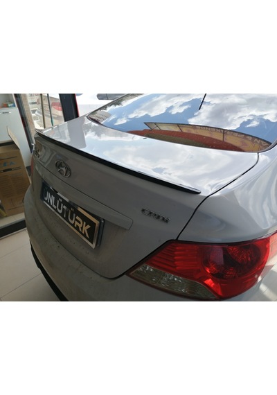 OtoÇizgi Hyundai Accent Blue Bagaj Üstü Spoiler-Spoyler Piano Black N11.382 OtoÇizgi