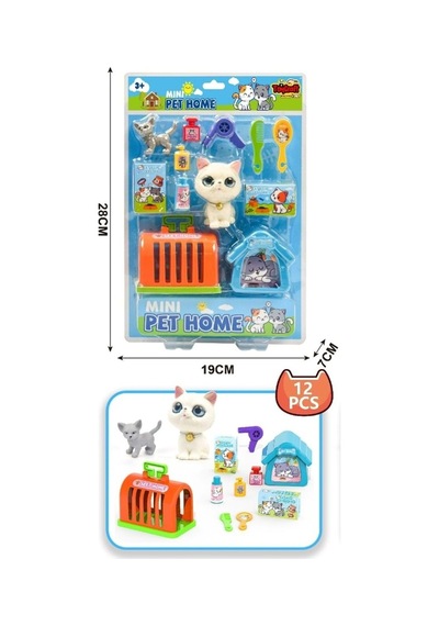 Mini Pet Home Bakım Ve Eğlence Oyun Seti