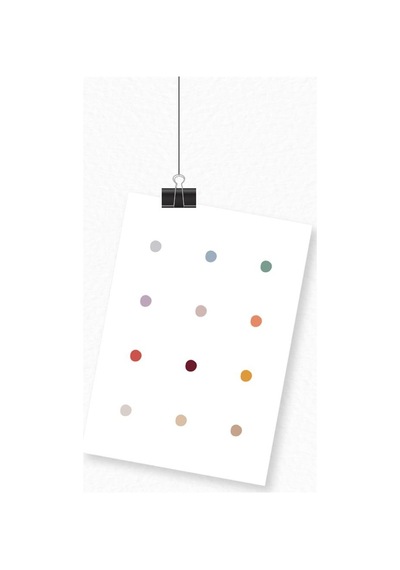 Renk Temalı A3 Duvar Posteri-2551
