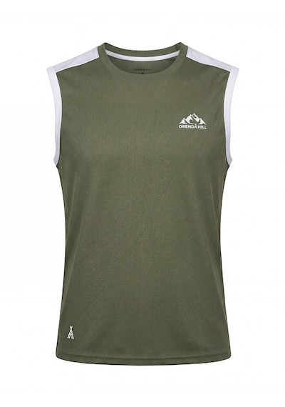 Orendahill Erkek Spor Atlet Hızlı Kuruyan Esnek Regular Fit Gym Activewear Haki