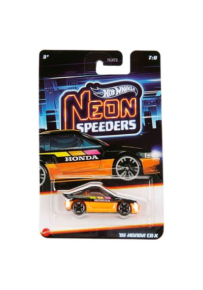 Neon Speeder Arabalar 85 Honda Crx Jkx99 Çok Renkli