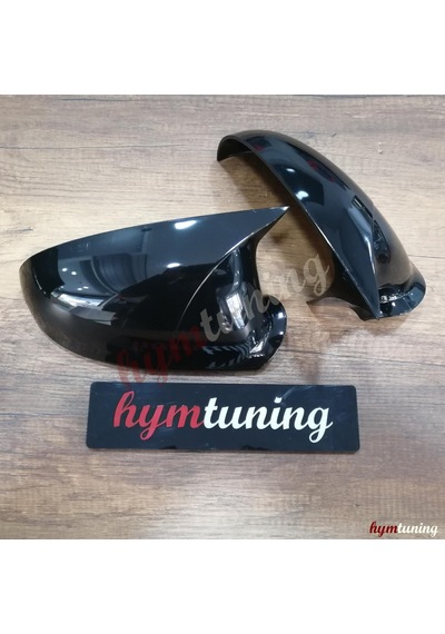 Vw Golf 5 Yarasa Ayna Kapağı - Parlak Siyah Abs Plastik. 04-09