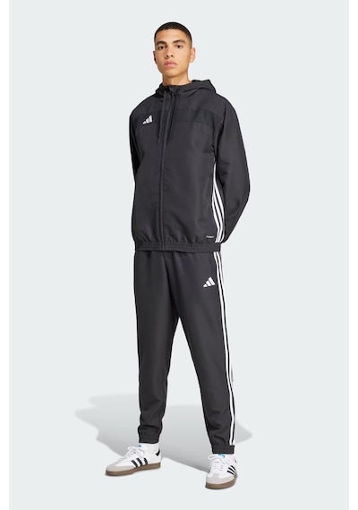 Adidas Tiro 25 Essentials Woven Siyah Kapşonlu Eşofman Üstü Jc5435 Siyah