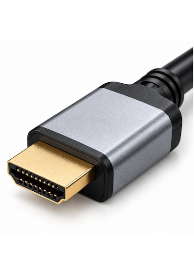 6100 Hdmı To Vga Görüntü Çevirici Dönüştürücü Adaptör Monitör Uydu Tv Kablosu 1m