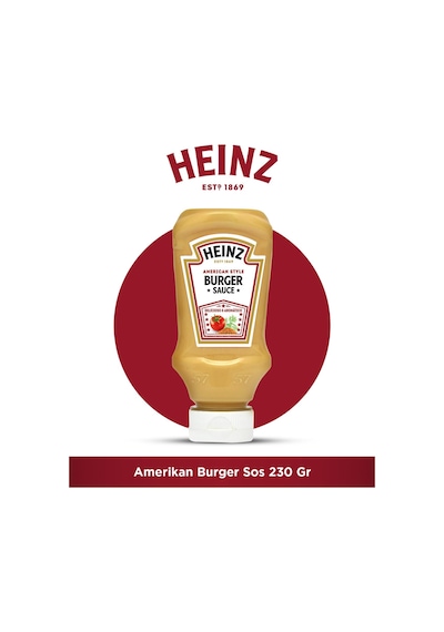 Heinz Ameri̇kan Burger Sosu 230 G