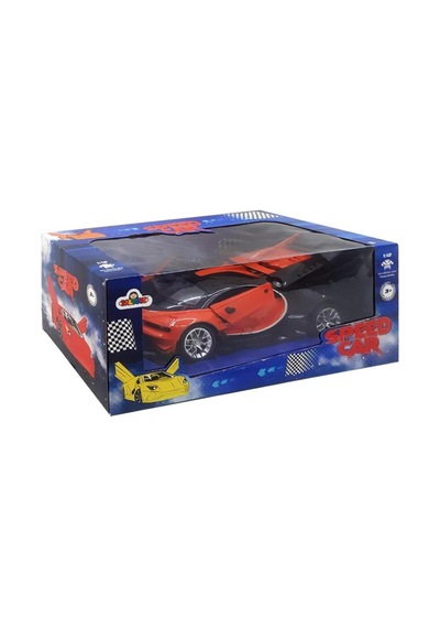 Galtoys 1:12 F/f Şarjlı Kapısı Açılan Kırmızı Bug. Coupe H338-18-a