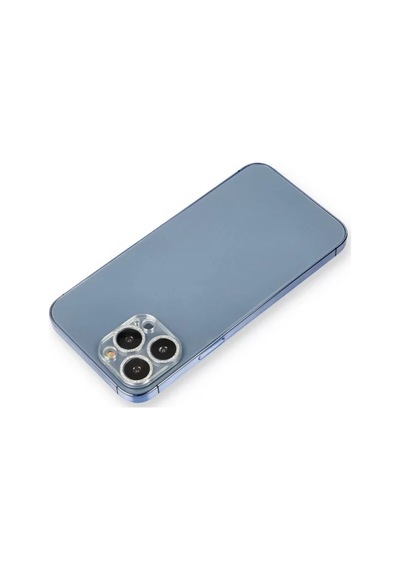Newface Apple İphone 12 Pro Shine Kamera Lens Koruma Cam - Gümüş